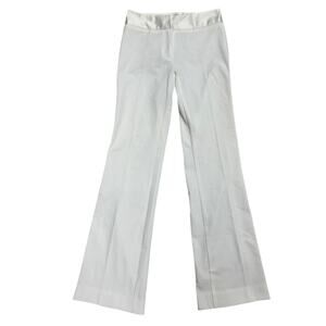 Women's White Wide-Leg Trousers